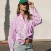 Tops & Shirts*Freeman T. Porter Chella Summer Patches lilac