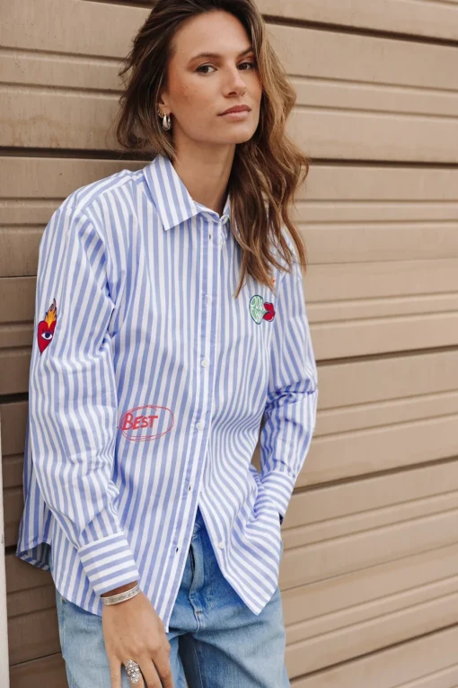 Tops & Shirts*Freeman T. Porter Chella Summer Patches granadasky