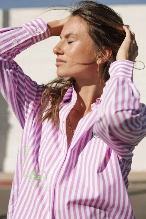 Tops & Shirts*Freeman T. Porter Chella Summer Patches lilac