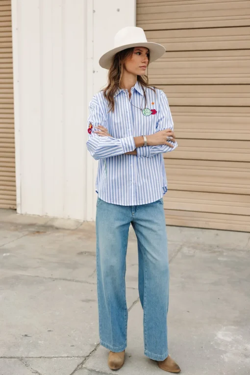 Tops & Shirts*Freeman T. Porter Chella Summer Patches granadasky