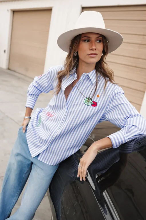 Tops & Shirts*Freeman T. Porter Chella Summer Patches granadasky