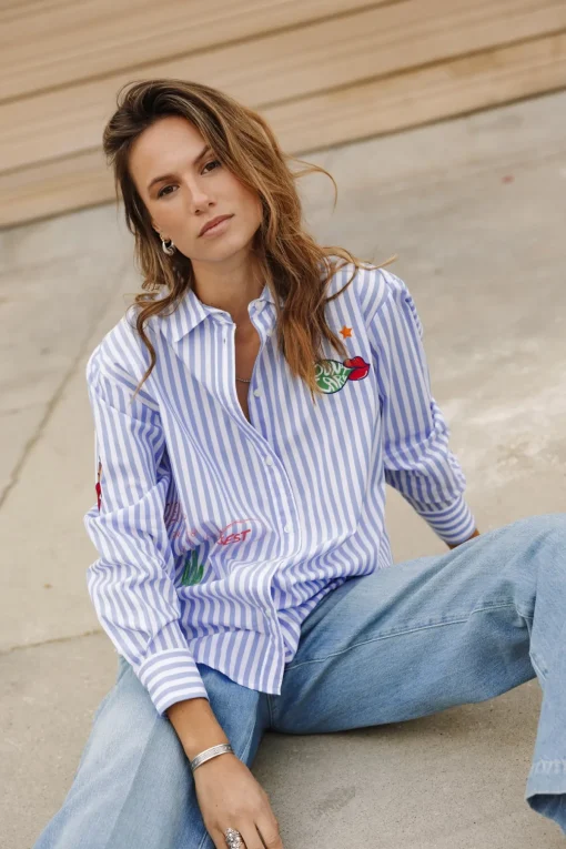 Tops & Shirts*Freeman T. Porter Chella Summer Patches granadasky