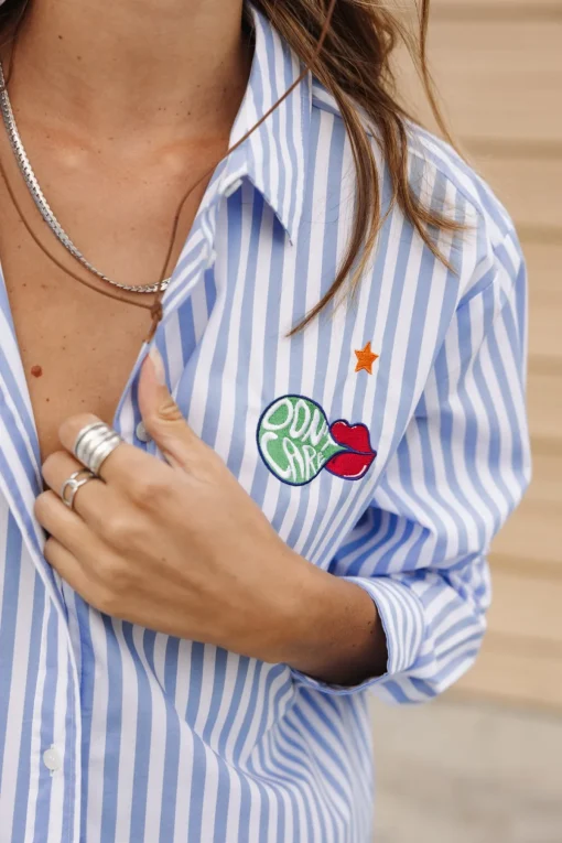 Tops & Shirts*Freeman T. Porter Chella Summer Patches granadasky
