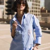 Tops & Shirts*Freeman T. Porter Chestine Boyfriend babyblue