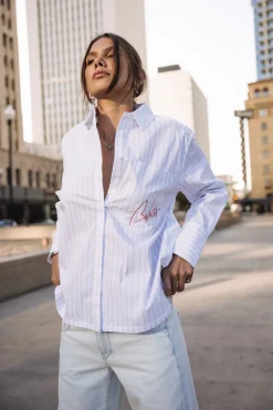 Tops & Shirts*Freeman T. Porter Chestine Boyfriend white