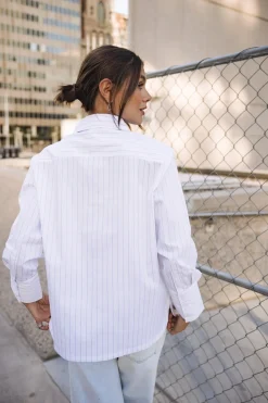 Tops & Shirts*Freeman T. Porter Chestine Boyfriend white