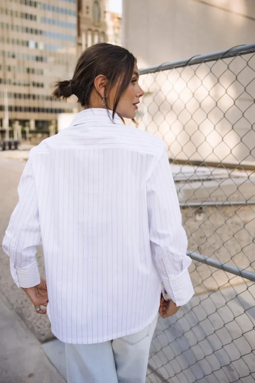 Tops & Shirts*Freeman T. Porter Chestine Boyfriend white