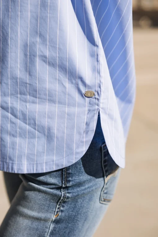 Tops & Shirts*Freeman T. Porter Chestine Boyfriend babyblue