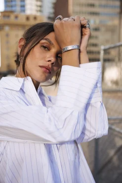 Tops & Shirts*Freeman T. Porter Chestine Boyfriend white