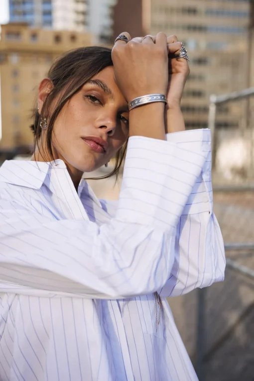 Tops & Shirts*Freeman T. Porter Chestine Boyfriend white
