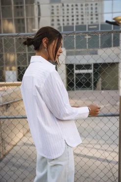 Tops & Shirts*Freeman T. Porter Chestine Boyfriend white