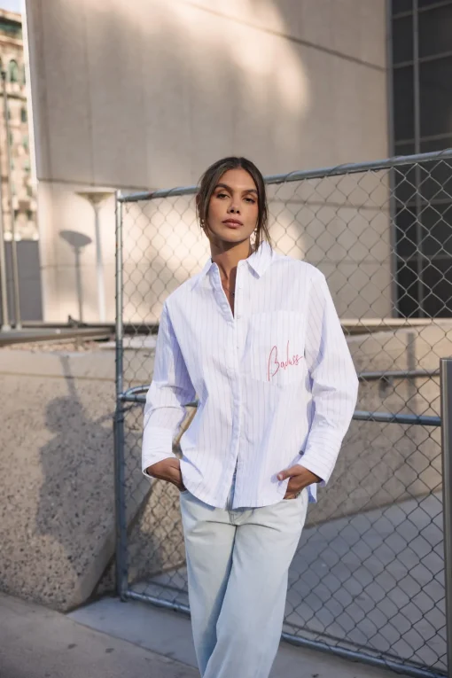 Tops & Shirts*Freeman T. Porter Chestine Boyfriend white