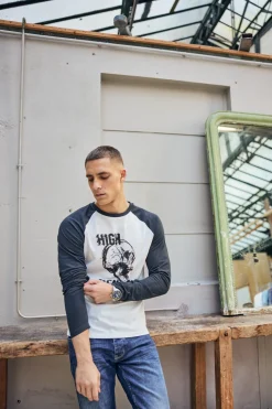T-Shirts & Polos*Freeman T. Porter Christopher High Density offwhite