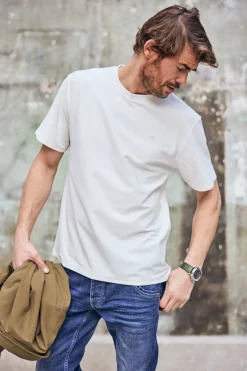 T-Shirts & Polos*Freeman T. Porter Chuck Frill offwhite