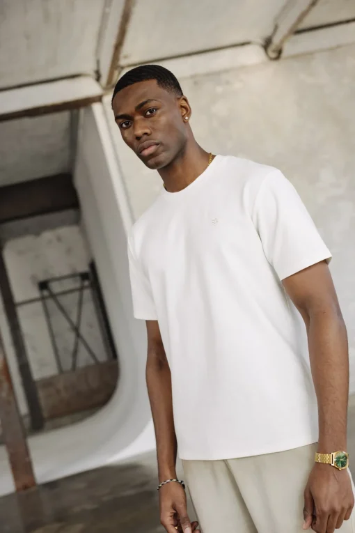 T-Shirts & Polos*Freeman T. Porter Chuck Frill offwhite