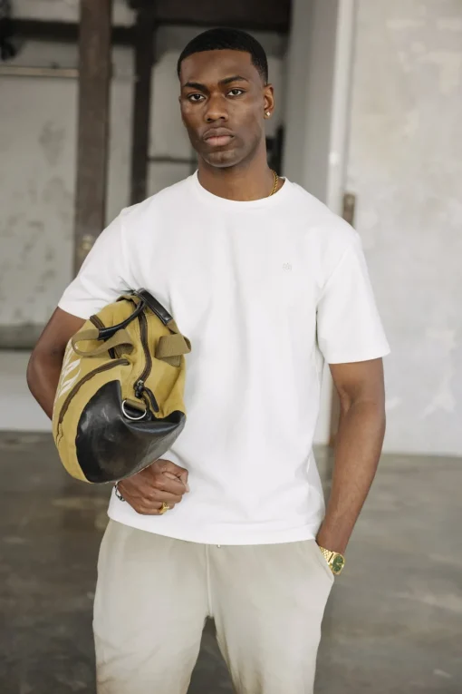 T-Shirts & Polos*Freeman T. Porter Chuck Frill offwhite