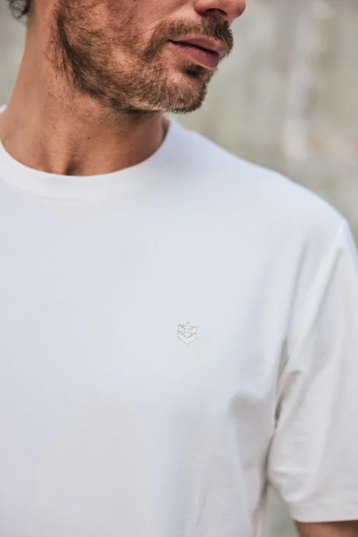 T-Shirts & Polos*Freeman T. Porter Chuck Frill offwhite