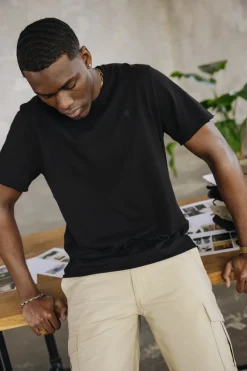 T-Shirts & Polos*Freeman T. Porter Chuck Kansas black
