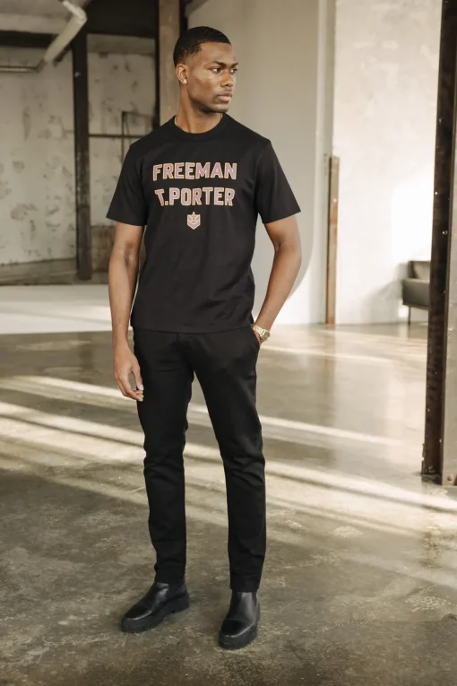 T-Shirts & Polos*Freeman T. Porter Chuck Neon black