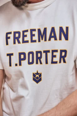 T-Shirts & Polos*Freeman T. Porter Chuck Neon ecru