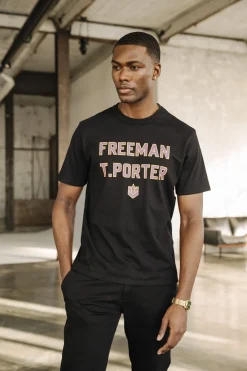 T-Shirts & Polos*Freeman T. Porter Chuck Neon black