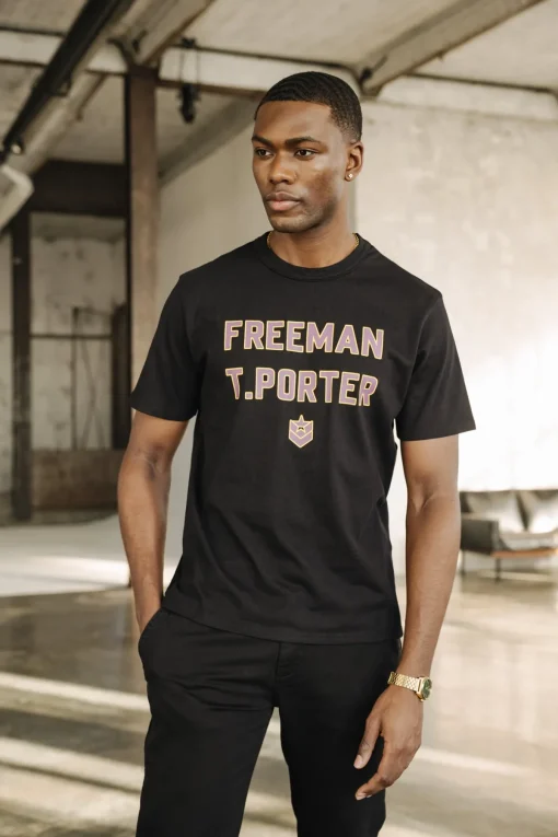 T-Shirts & Polos*Freeman T. Porter Chuck Neon black