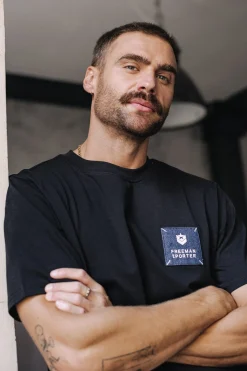 T-Shirts & Polos*Freeman T. Porter Chuck Patch black