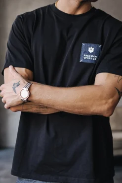 T-Shirts & Polos*Freeman T. Porter Chuck Patch black