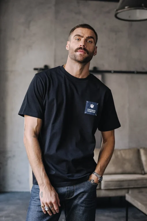 T-Shirts & Polos*Freeman T. Porter Chuck Patch black