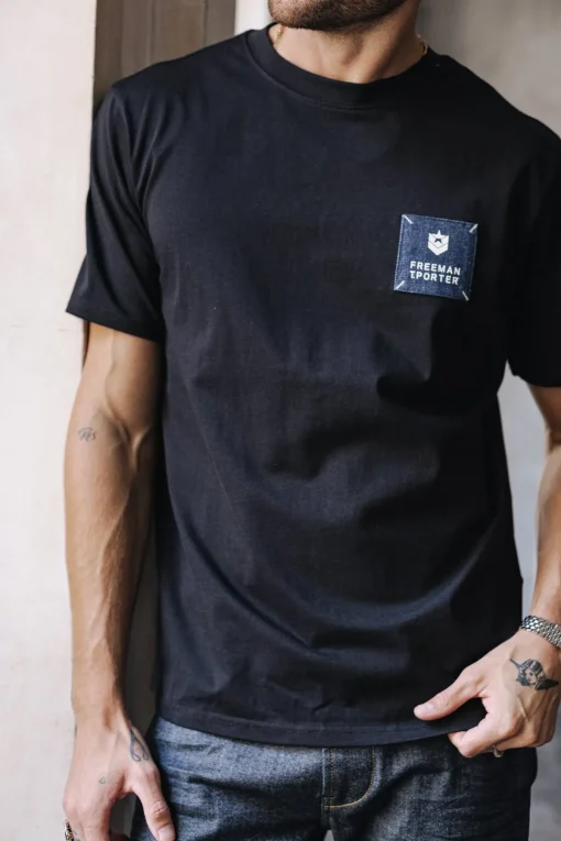 T-Shirts & Polos*Freeman T. Porter Chuck Patch black