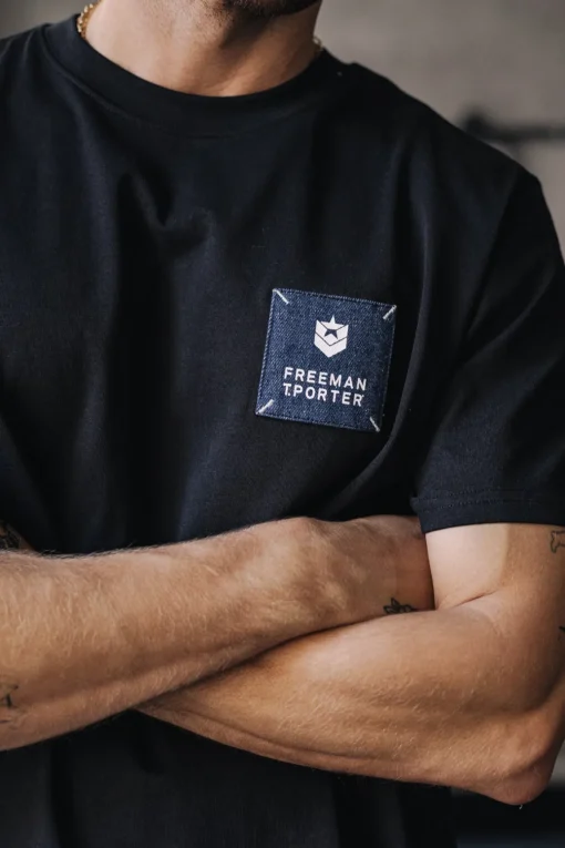T-Shirts & Polos*Freeman T. Porter Chuck Patch black