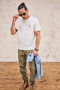 T-Shirts & Polos*Freeman T. Porter Chuck Patch white