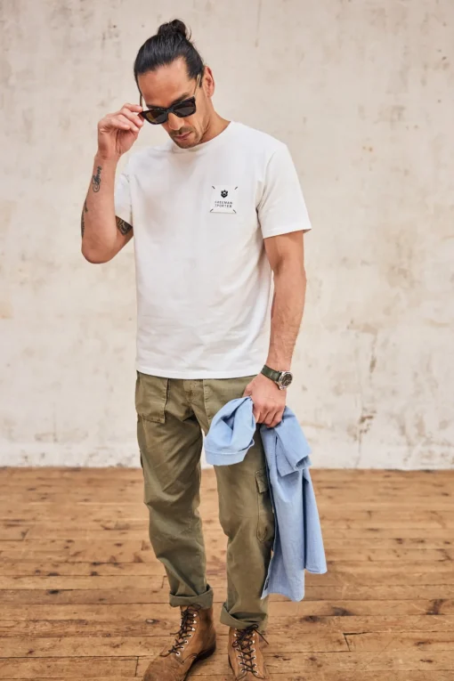 T-Shirts & Polos*Freeman T. Porter Chuck Patch white