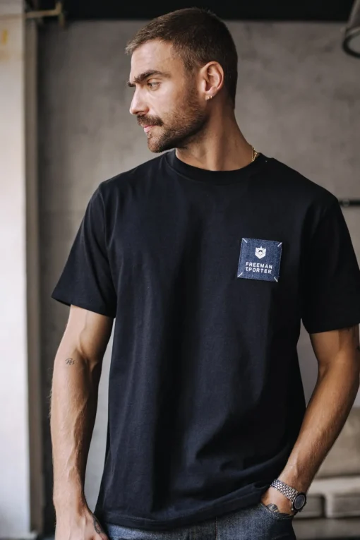 T-Shirts & Polos*Freeman T. Porter Chuck Patch black