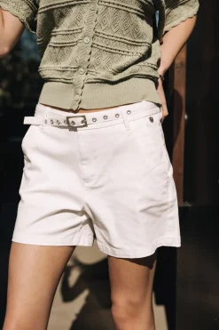 Shorts*Freeman T. Porter Claudia Short Felicita brightwhite