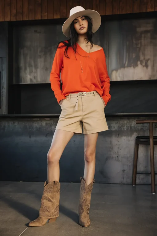 Shorts*Freeman T. Porter Claudia Short Felicita irishcream