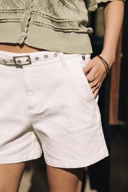 Shorts*Freeman T. Porter Claudia Short Felicita brightwhite