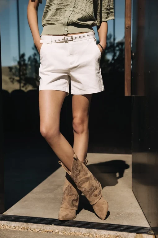 Shorts*Freeman T. Porter Claudia Short Felicita brightwhite
