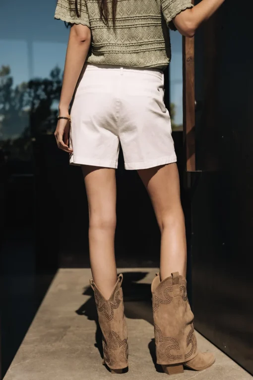Shorts*Freeman T. Porter Claudia Short Felicita brightwhite