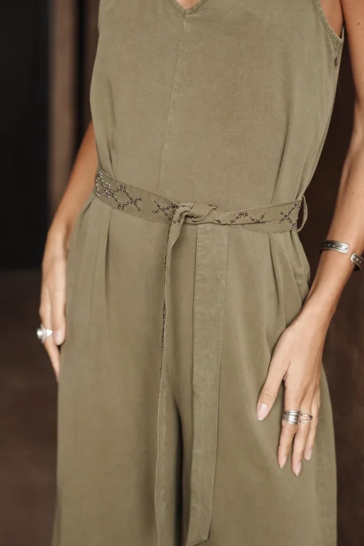 Overalls & Dungarees*Freeman T. Porter Corolle Plain deeplichengreen