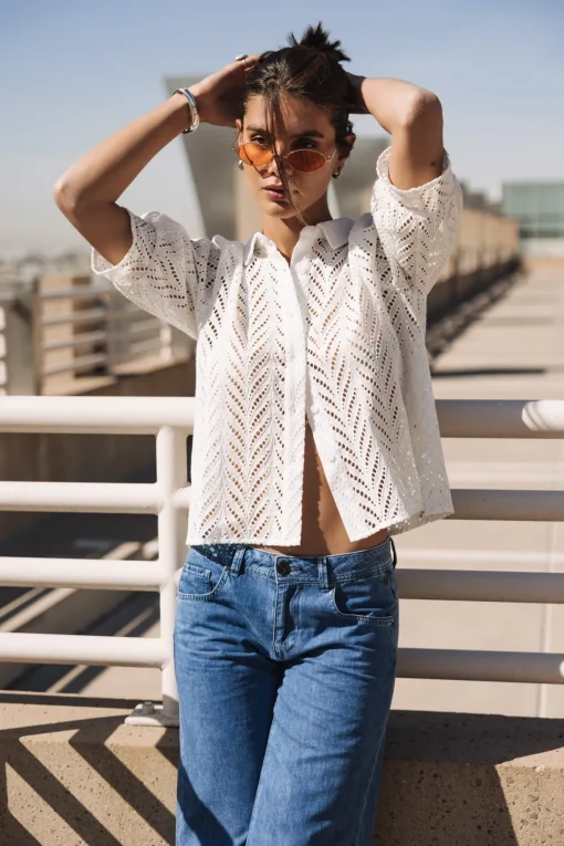 Tops & Shirts*Freeman T. Porter Cresia white