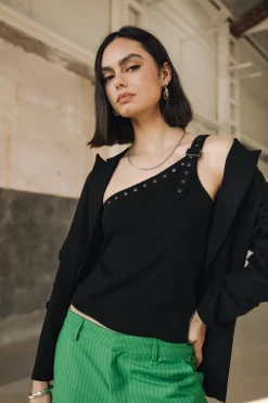 Tops & Shirts*Freeman T. Porter Danae Rib black