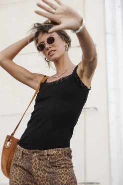 Tops & Shirts*Freeman T. Porter Dansy Lace black