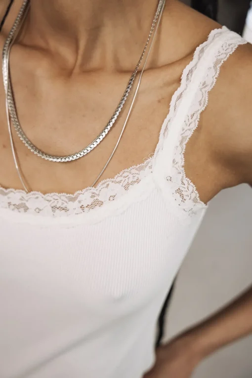 Tops & Shirts*Freeman T. Porter Dansy Lace white