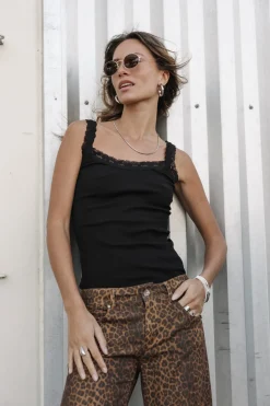 Tops & Shirts*Freeman T. Porter Dansy Lace black