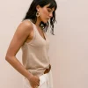 Mesh | Tops & Shirts*Freeman T. Porter Daria Pointelle gold