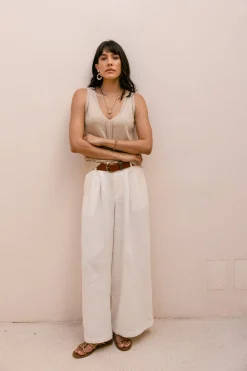 Mesh | Tops & Shirts*Freeman T. Porter Daria Pointelle gold
