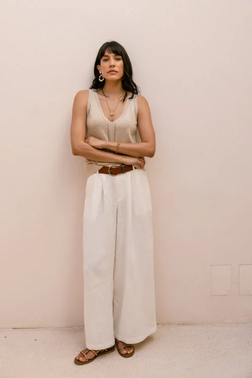 Mesh | Tops & Shirts*Freeman T. Porter Daria Pointelle gold