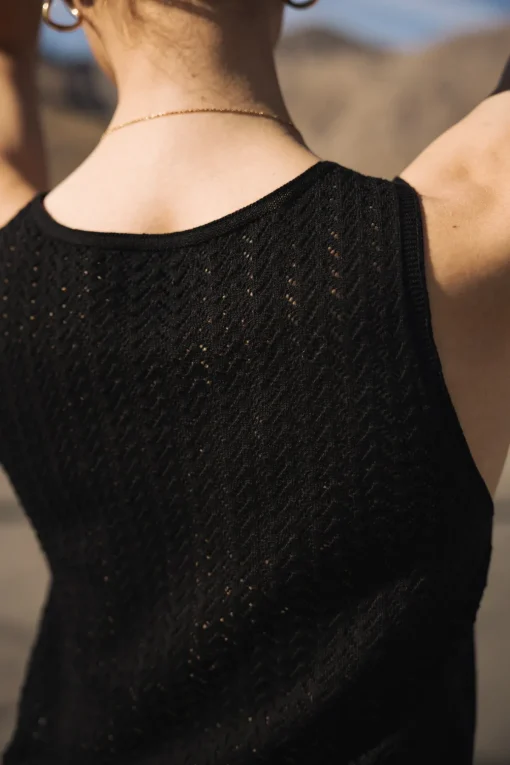 Mesh | Tops & Shirts*Freeman T. Porter Daria Pointelle black