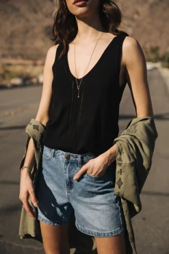Mesh | Tops & Shirts*Freeman T. Porter Daria Pointelle black